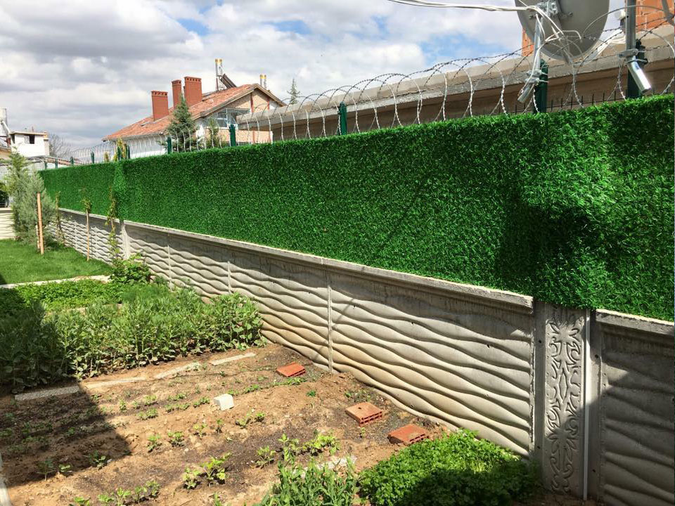 Grass Fence Panel